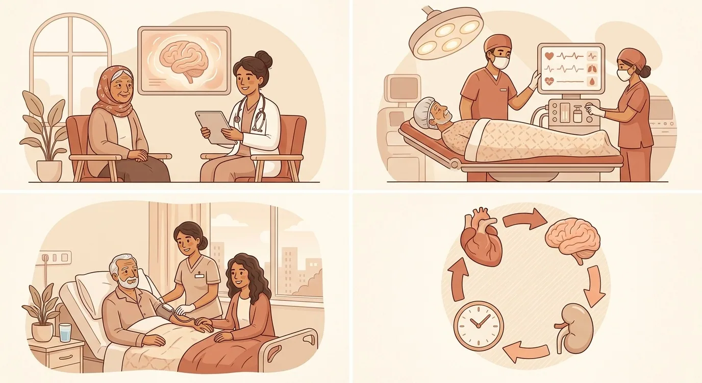 Frailty (kırılganlık) skorlaması cerrahi riski belirlemede giderek daha fazla kullanılmaktadır.